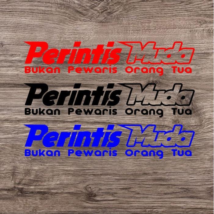 stiker cutting logo timbul custom ukuran besar Paper Stationery Alat