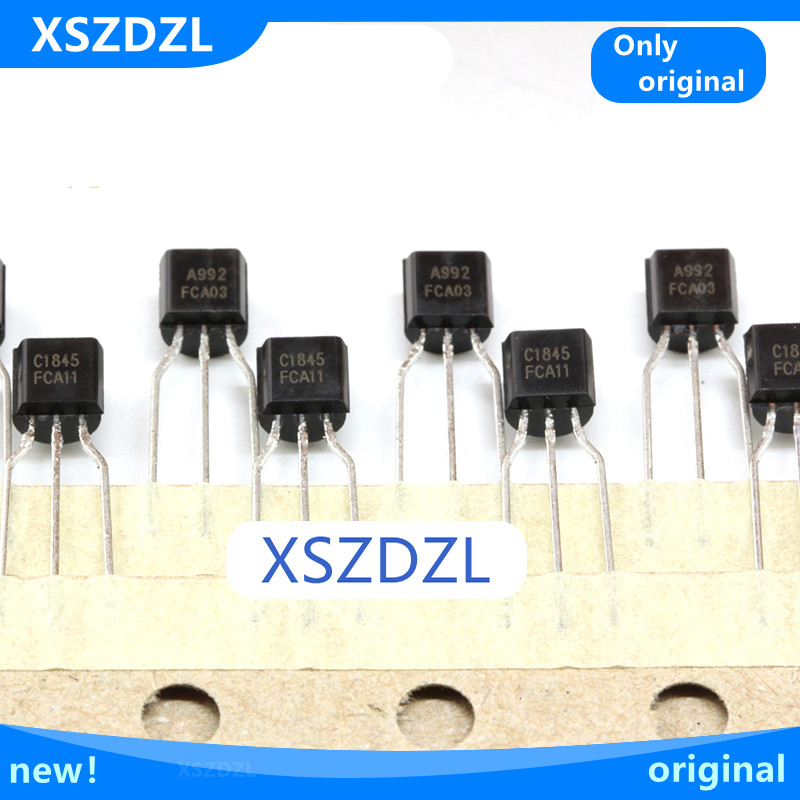 10pcs/10pairs KSA992F KSC1845F 2SA992 2SC1845 A992 C1845 Audio amplifier pairing tube New Original