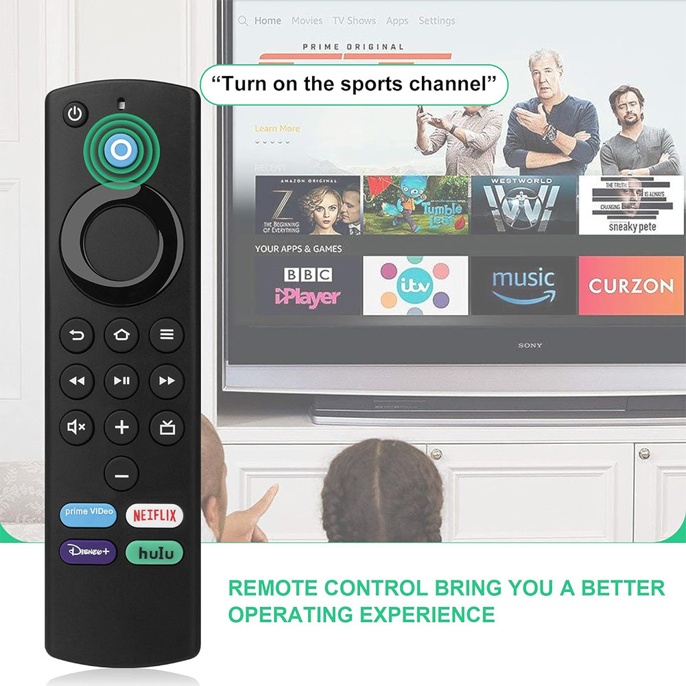 Replacement Bluetooth Voice Remote Control for Fire TV Stick 4K Max 3rd Gen Stick Lite Cube Smart TV