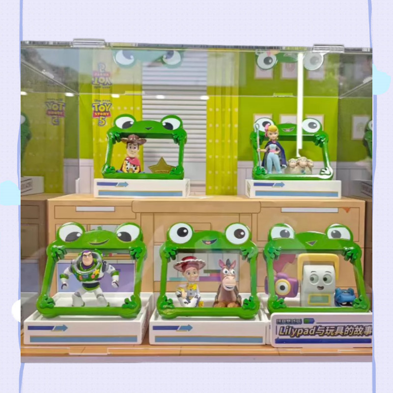Toy Story 5 The Story Of Lilypad And Toys Blind Box Cute Shape Anime Periphery Desktop Ornaments