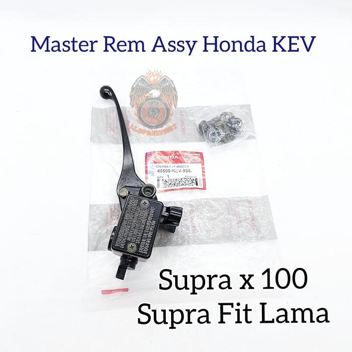 Master Rem Depan Honda Kev Original Supra X 100 Supra Fit Lama Master Rem Komplit Set Handle Rem