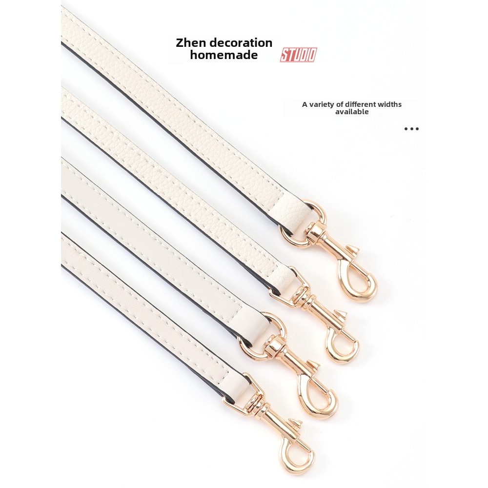 Off White Bag Shoulder Strap Accessories Cowhide Shoulder Strap Crossbody Underarm Bag Strap