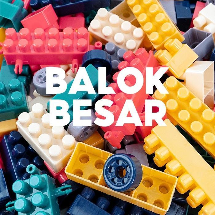 MK332 Mainan Brick Balok Susun Anak DIY Brick LEGO Land Anak Mainan Susun Edukatif 260/360/520 pcs
