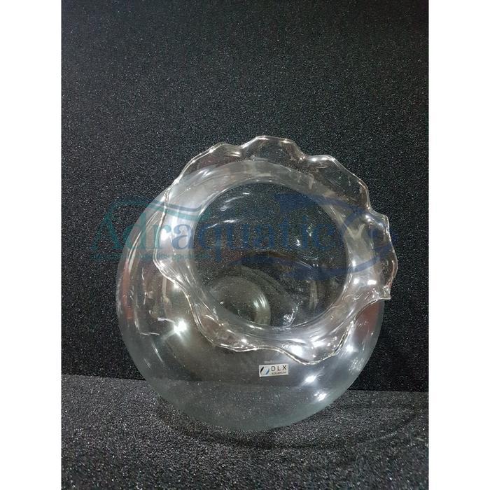 AQUARIUM BULAT TOPLES DLX SHELLA 19 LTR FISH BOWL