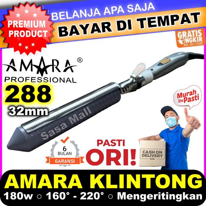 ORIGINAL Amara Klintong AM 288 Professional Curling Tong Curly Hair Original Keriting Catok Rambut
