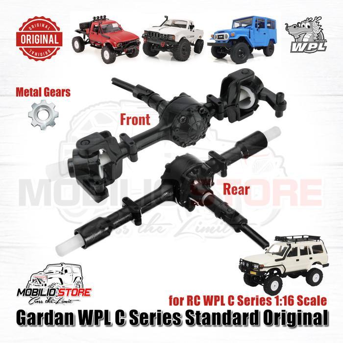 Terbaru Gardan Rc Wpl C Series Original Part C14 C24 C34 C54 1:16 Crawler