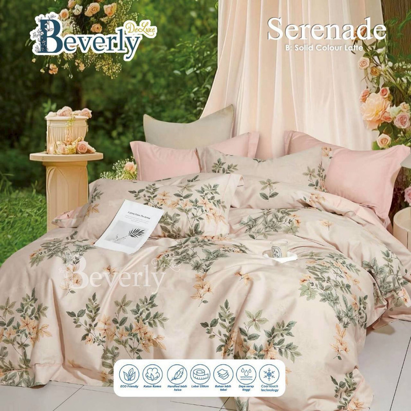 Bedcover & Sprei Premium Katun BEVERLY Motif Serenade