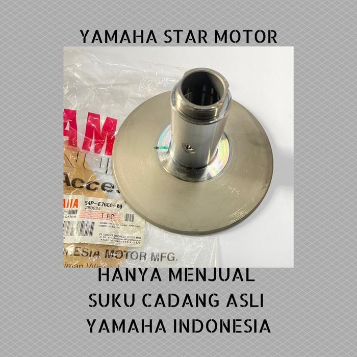 Pulley bawah / Pulley cowo / Secondary fixed sheave MIO J, SOUL GT 115 , XRIDE 115, FINO 115 kode