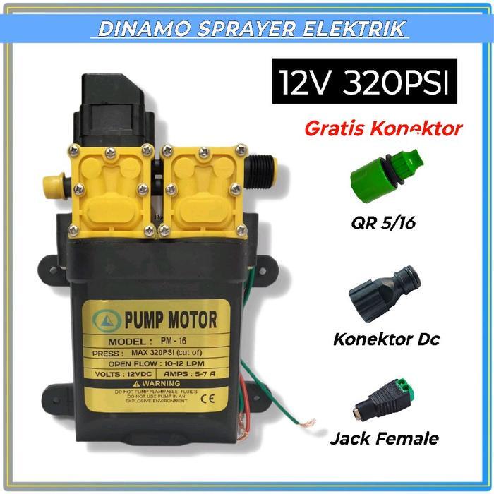 DINAMO POMPA SPRAYER DC 320 PSI / DINAMO POMPA STEAM CUT OFF RESTOCK