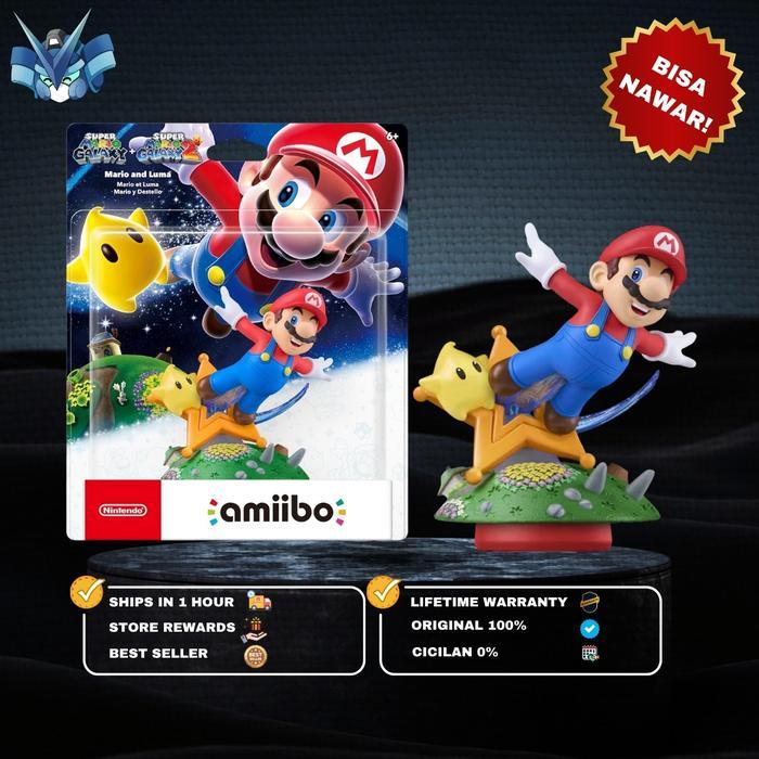 Amiibo Mario and Luma Super Mario Galaxy + Super Mario Galaxy 2 Series / Amiibo