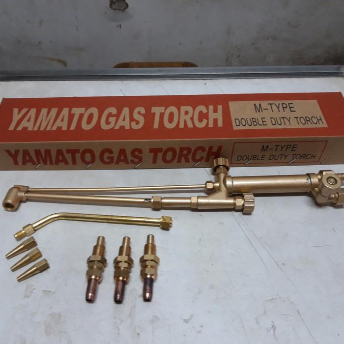 Blander Las & Potong Type M , Welding & Cutting Torch, Fungsi Dual , Gas Lpg Merek Yamato