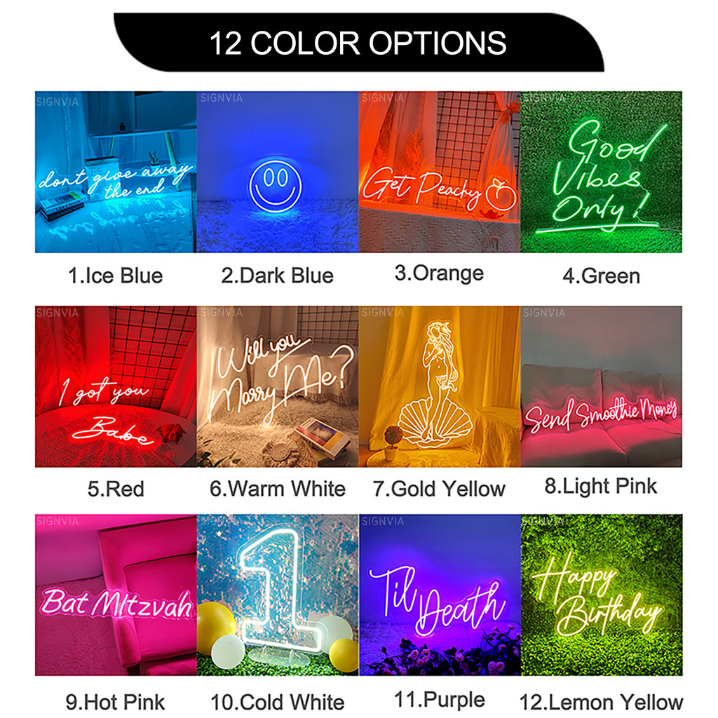 Neon Light Sign Champagne Night Light Neon Sign Room Decor Home Party Bar Cabaret Club LED Neon Sign