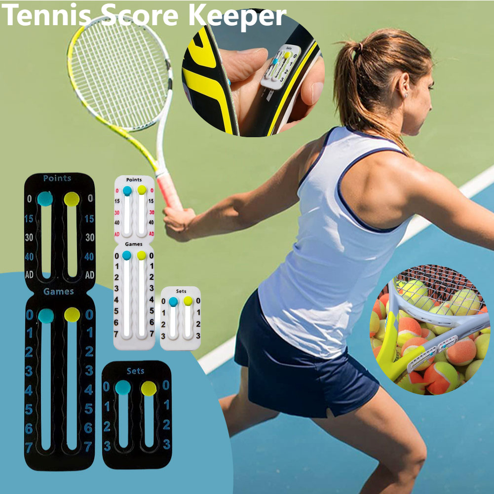 Portable Tennis Score Keeper for Racket Padel Scoring Point Marker Small Score Board Beach Tennis Ra