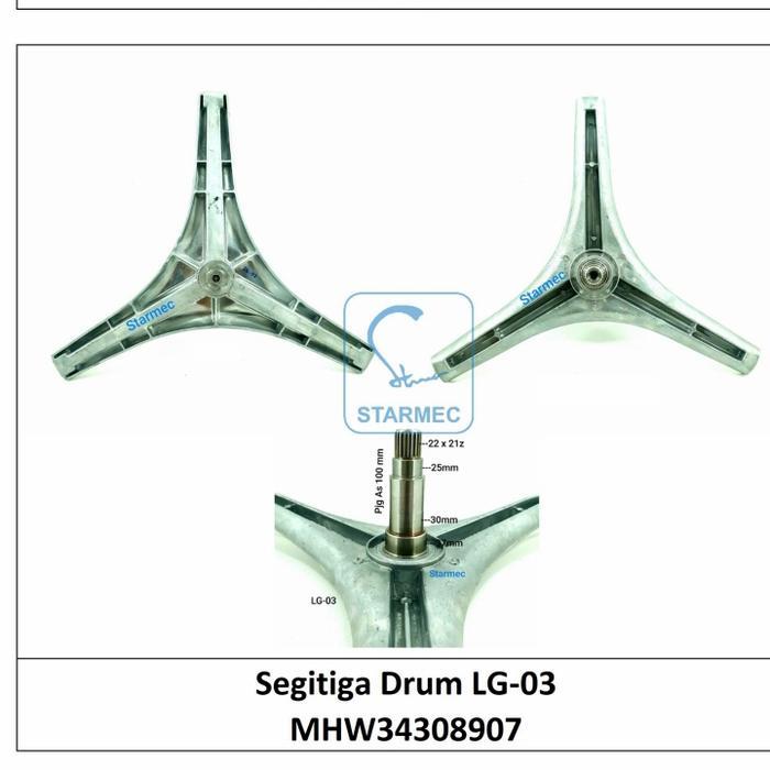 SEGITIGA DRUM MESIN CUCI LG FRONT LOADING TERBARU