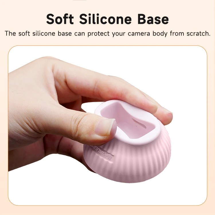 Stand Base for DJI Osmo Pocket 4 Car Fixed Silicone Base Desktop Anti-skid Support Upright Base for