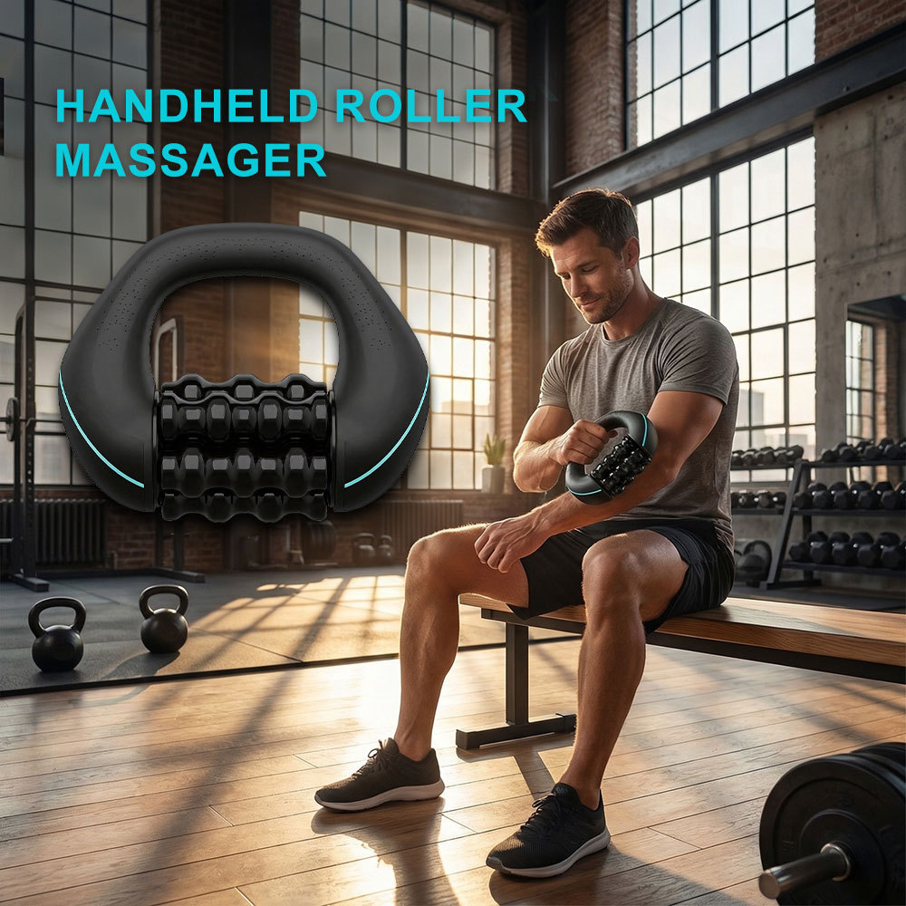 Vibrating Massage Roller, High Density Massage Roller Back Roller Foam for Neck Back Relief & Muscle