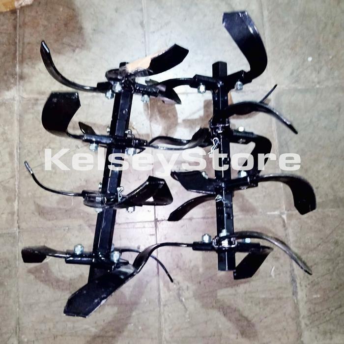 Rotary Blade Pisau Cakar Baja / Cultivator Traktor Bajak Sawah
