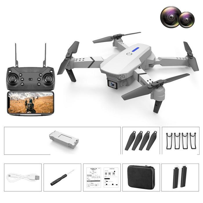 Drone E88 pro pesawat mainan anak drone kamera