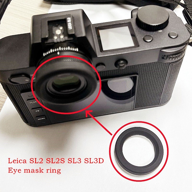 Digital SLR camera parts New For LEICA/Leica SL2 SL2S SL3 SL3D Viewfinder Eyeglass frame Eye mask