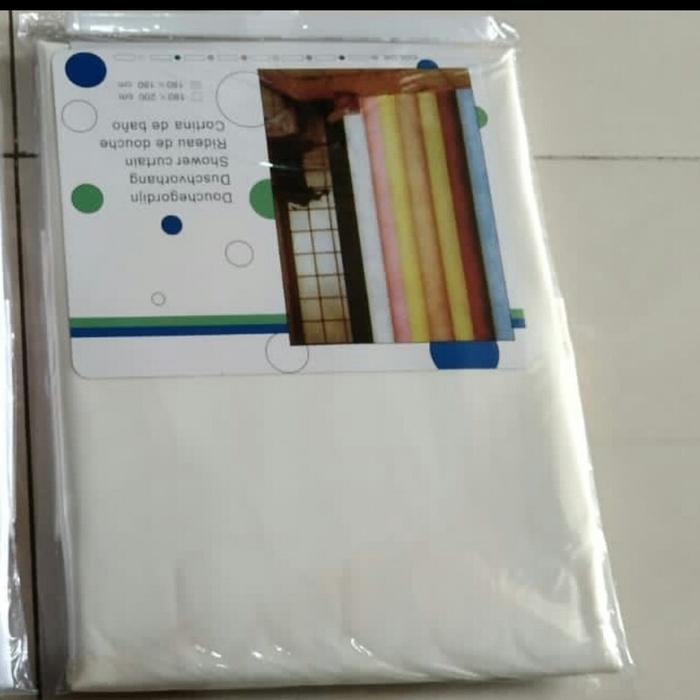 Shower Curtain /Tirai Kamar Mandi Tebal Waterproff/Curtain #Gratisongkir