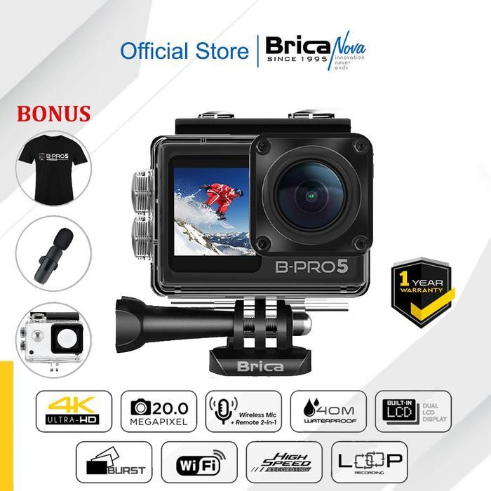 Brica B-PRO5 Alpha Edition Action Camera 4K