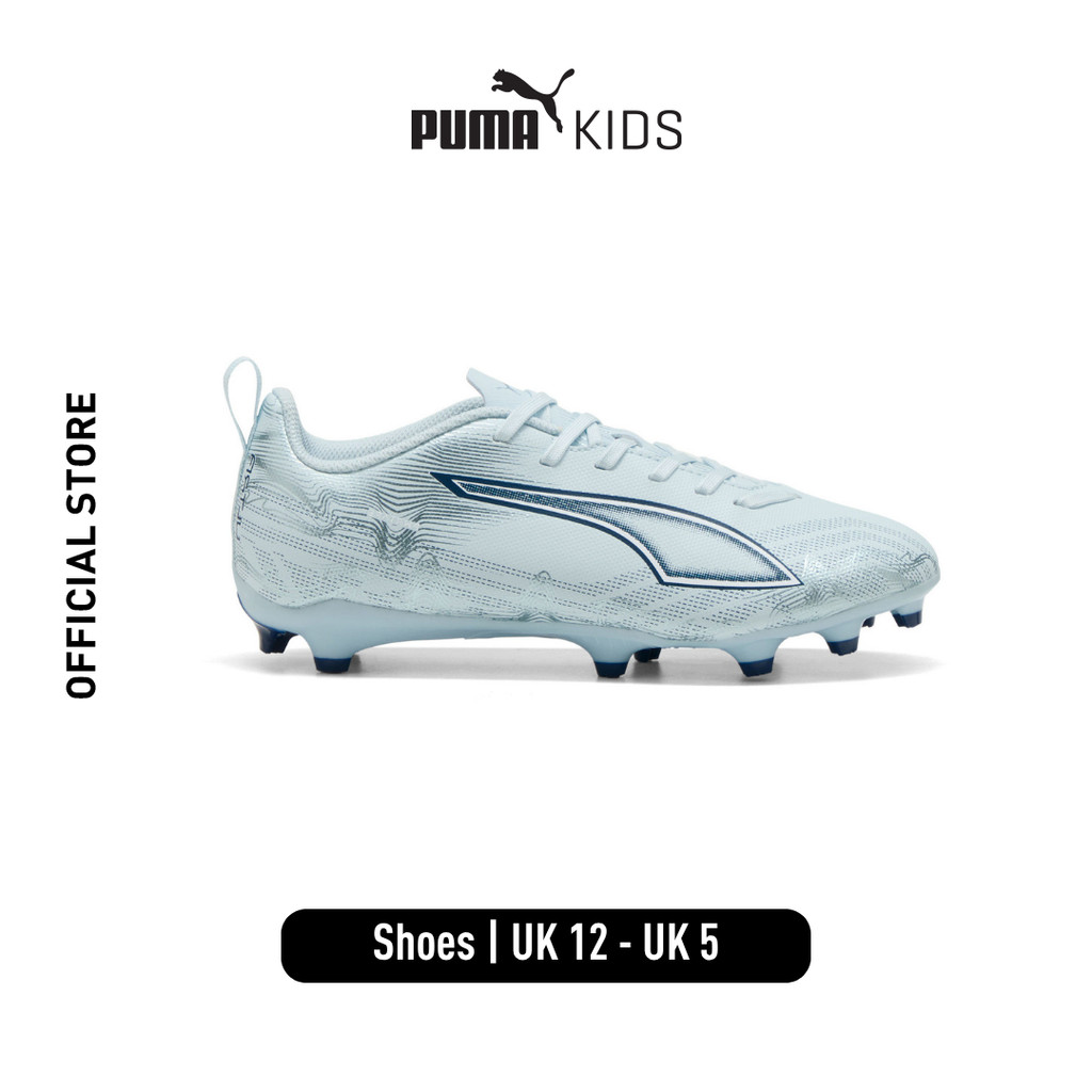 PUMA ULTRA 6 PLAY FG/AG Jr 10870503 - Sepatu Bola Anak (Biru)