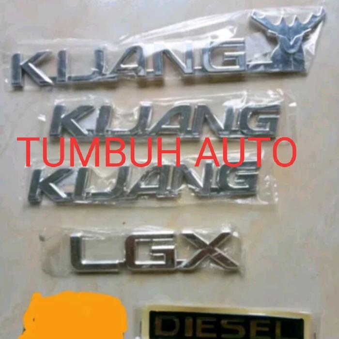 Emblem Tanduk Kijang Lgx Diesel Fender Kijang Kapsul 97 2004 5 Biji