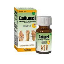 CALLUSOL Salep Mata Ikan Kutil Kapalan 10ml Melembapkan Kulit Keras Keratolitik