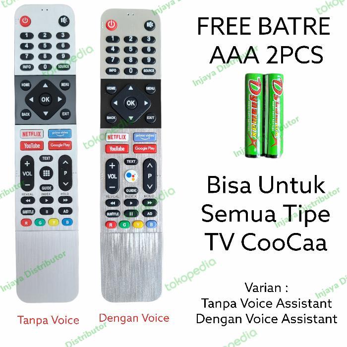 Promo Remote Tv Coocaa Smart Tv Android Tv
