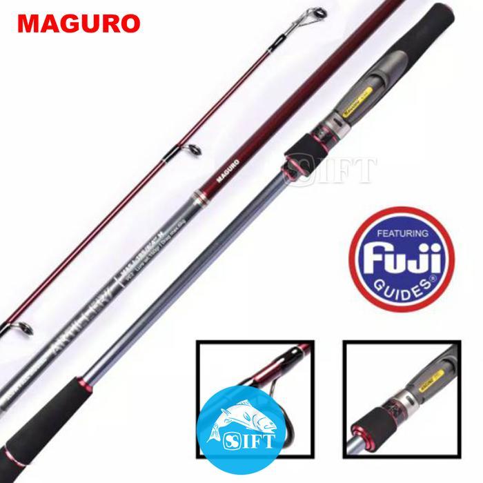 Ready Joran MAGURO ARTILLERY PE 1.5 2 2.5 Pancing Jigging Light