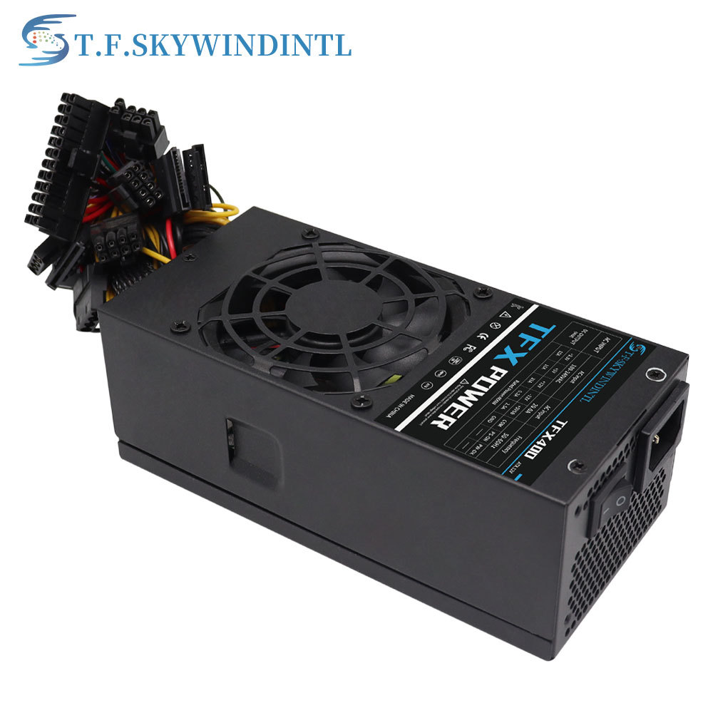 TFX 400W Power Supply Flex ATX 400W PSU 110-240V 20 + 4Pin Power Source For Desktop small PC Case
