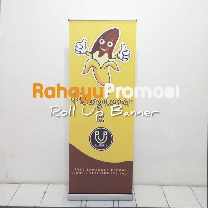 Roll Up Banner 60X160Cm, Roll Banner Aluminium, Standing Roll Banner Tbk