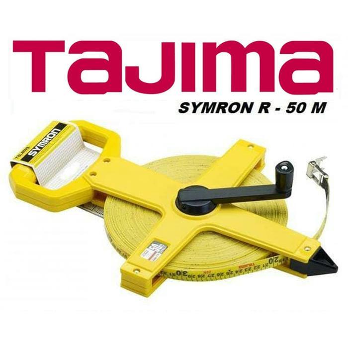 Readyyy Meteran Tajima 50 Meter Symron-R - Fiberglass