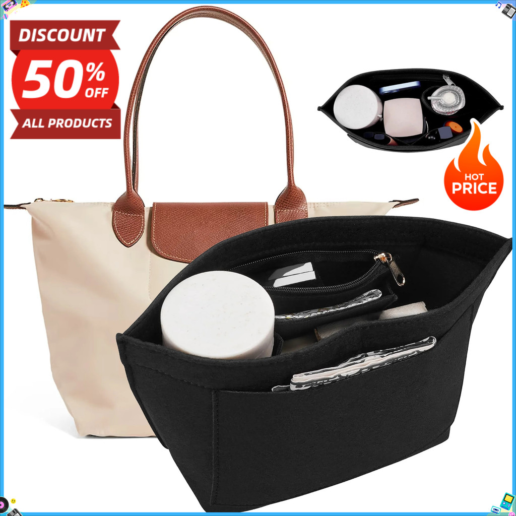 Bag Organizer Handbag Liner Bag Felt Insert Bag Makeup Tote Bag Internal Bag Travel Portable Insert