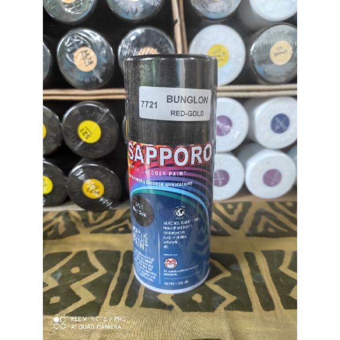 Sapporo Spray 7721 Red Gold / bunglon / Sapporo spray 300 ml