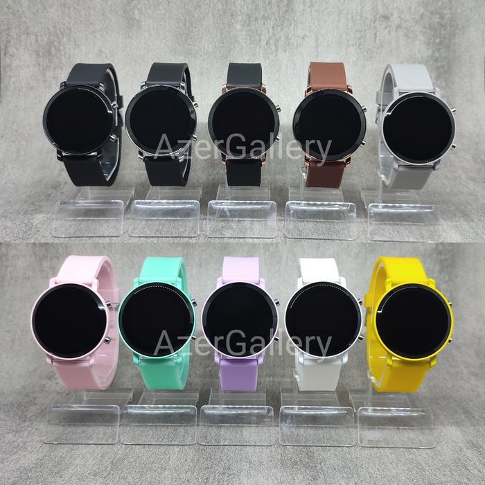 TERMURAH Led watch bulat digital Jam tangan led bulat Digital READY STOCK