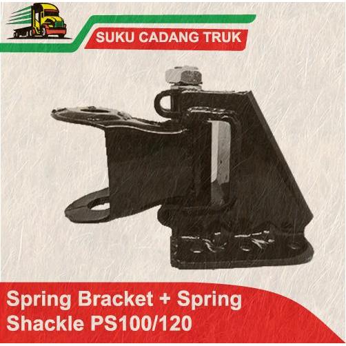 FREE ONGKIR BONUS BAUT SPRING BRACKET / HANGER BELAKANG PS100 PS120 BISA COD