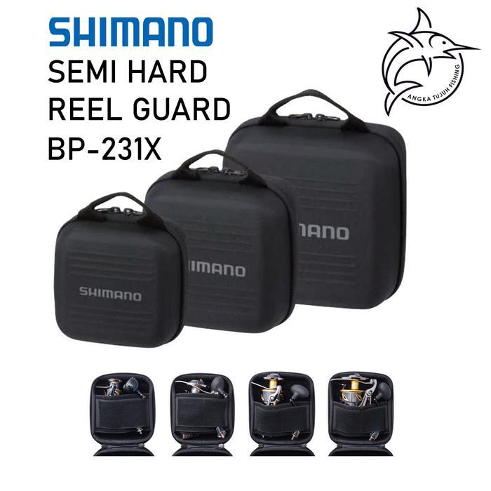 Tempat Box Pelindung Shimano Semi Hard Reel Guar Case Bp-231X Penyimpanan Reel Pancing