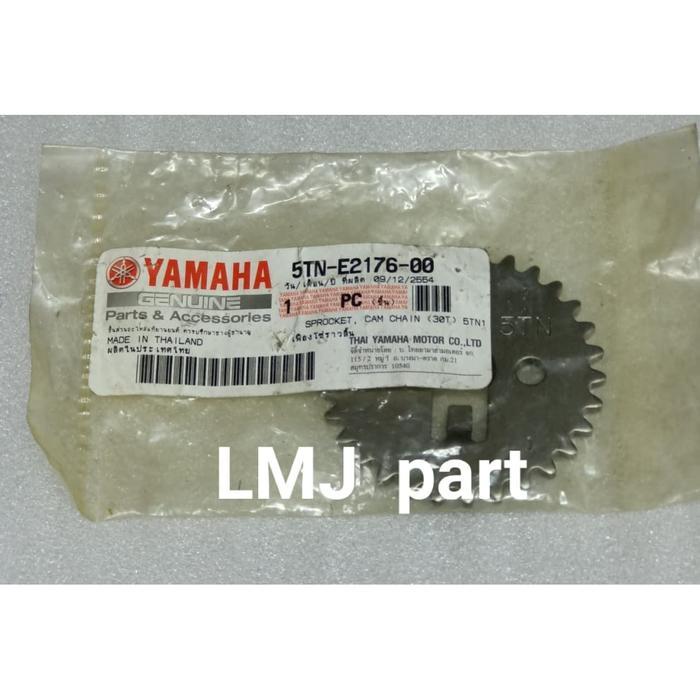 GIGI SENTRIK 30 T JUPITER Z 110 5TP BURHAN VEGA R NEW ORI 5TN-E2176-00 HEMAT
