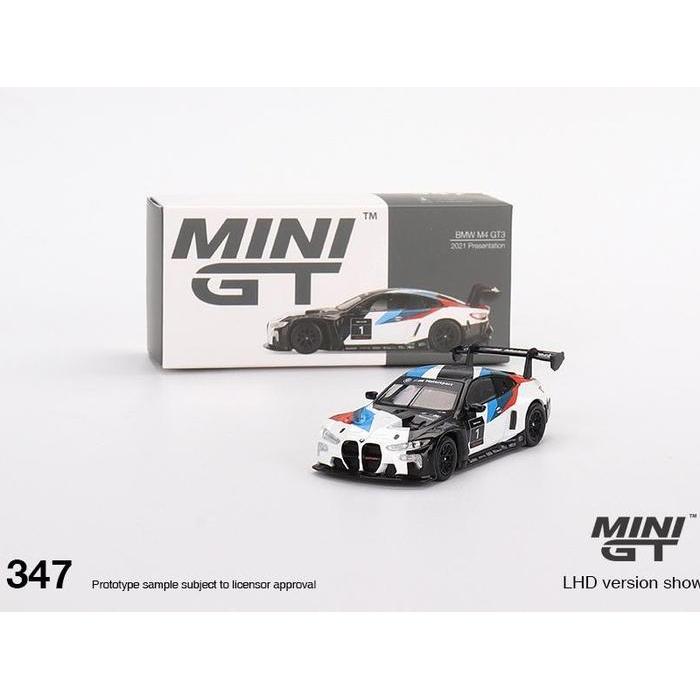 347 MINIGT BMW M4 GT3 2021 PRESENTATION DIECAST MGT MINIATUR