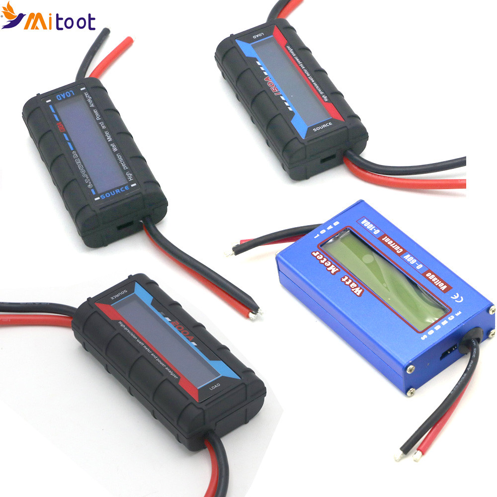 RC 100A 130A 150A 200A High Precision Watt Meter and Power Analyzer