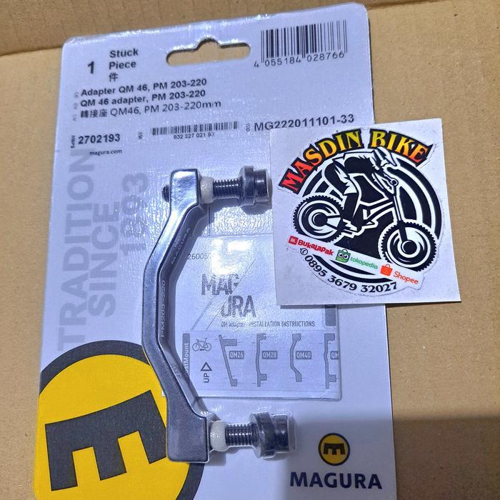 Adaptor Rotor Magura 203 220 adaptor Rotor 220 mm