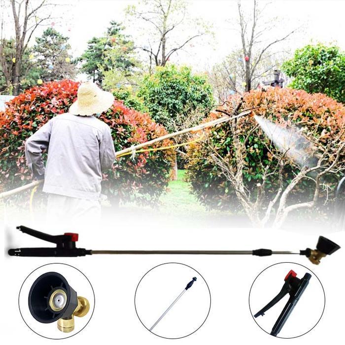 1 Set Sprayer Nozzle + Stik Teleskopik Sprayer + Top Kran Sprayer Untuk Sprayer Elektrik