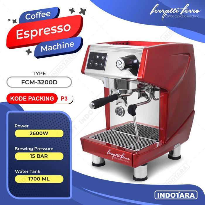Ferratti Ferro Espresso Machine Fcm3200D