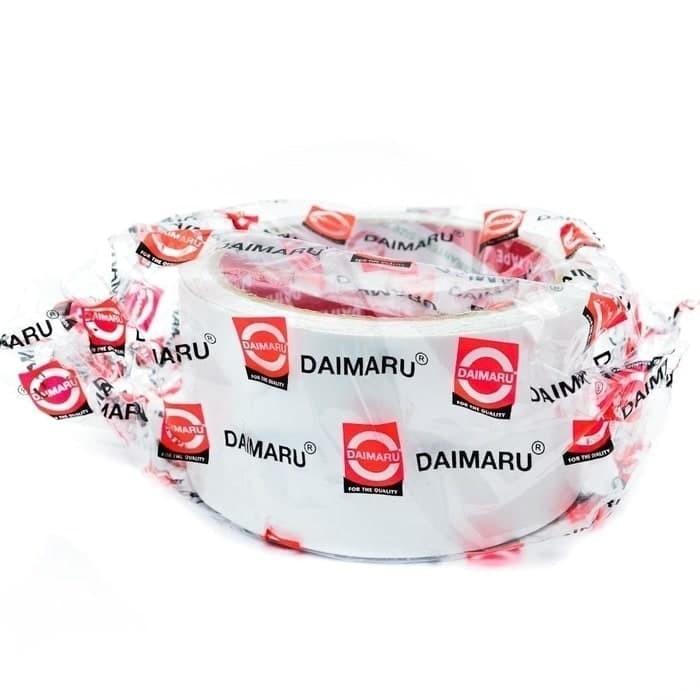 DAIMARU Double Tape 48mm Isolasi Bolak Balik Bahan Packing PC Perekat