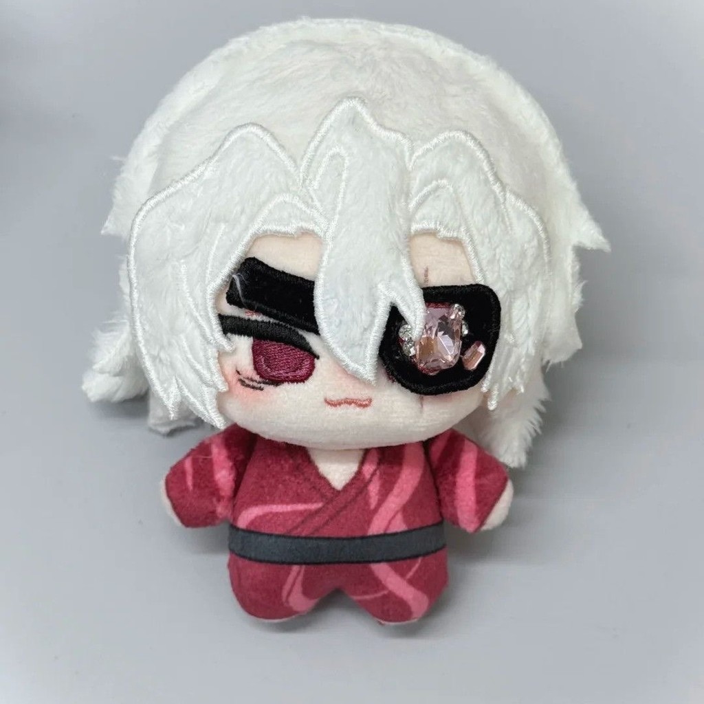10cm Anime Shinazugawa Genya Plush Dolls Soft Plushies Demon Slayer Shinazugawa Sanemi Gifts Stuffed