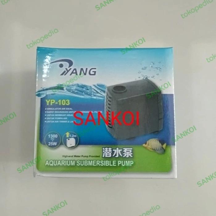 Aquarium Submersible Pump Yp 103/Yang Yp 103 #Gratisongkir