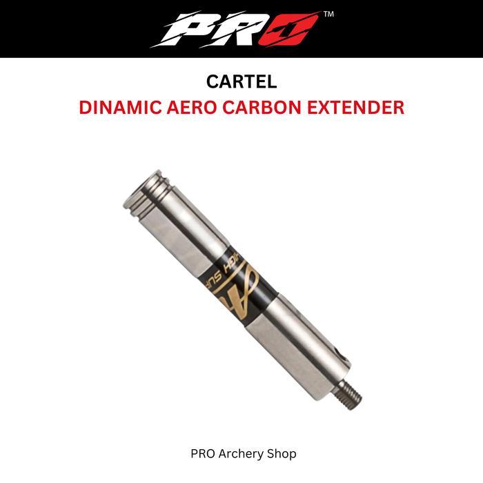 CARTEL EXTENDER 3" IN DINAMIC AERO CARBON MATERIAL EXTENDER STABILIZER BUSUR PANAHAN ANAK DEWASA