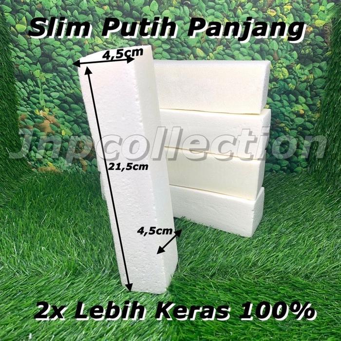 "New" Floral foam busa bunga kering putih