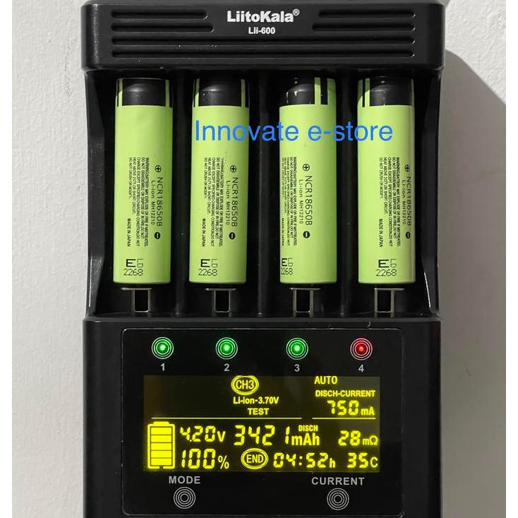 Baterai batere batrai batre cell 18650 panasonic 3400mah original